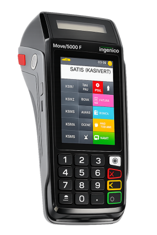 Ingenico 5000F POS yazarkasa cihazı – güvenli ve hızlı ödeme sistemi