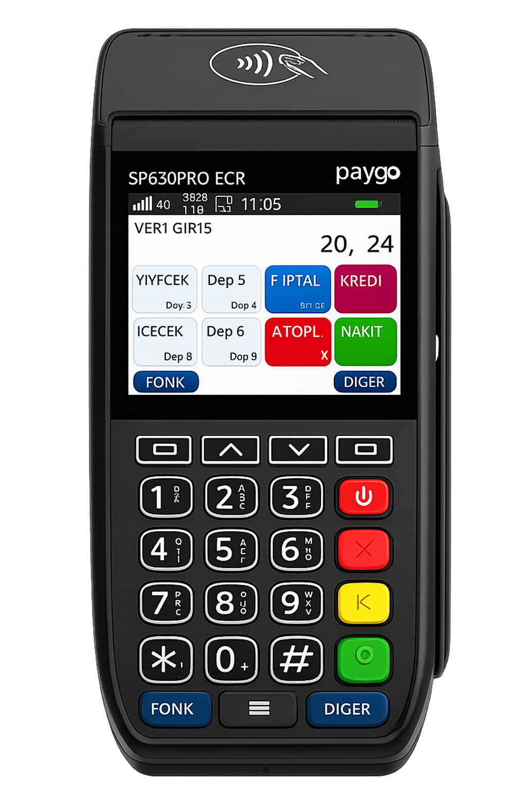 Hızlı işlem, temassız ödeme ve Android altyapısıyla işletmeler için güçlü POS çözümü.